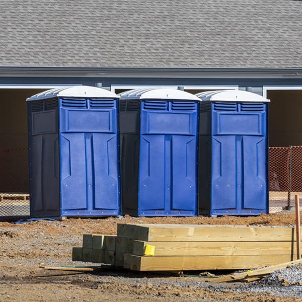 how do i determine the correct number of portable toilets necessary for my event in Mad River